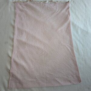 Breathable Mesh Laundry Hamper Foldable Hanging Storage Portable SpaceSaver Pink